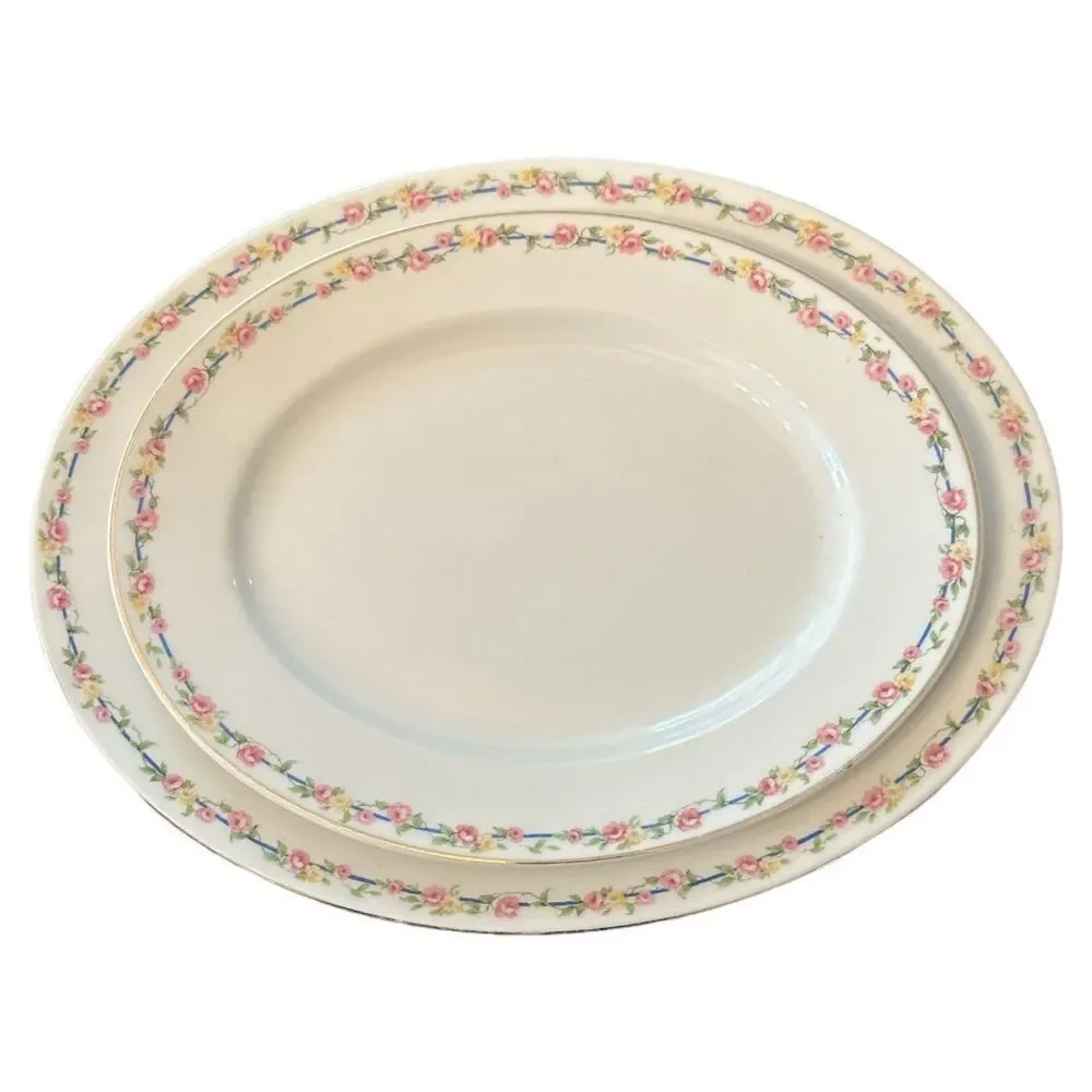 B&Co France L. Bernardaud Limoges Dinnerware Set Floral Gold Trim - Picture 6 of 12